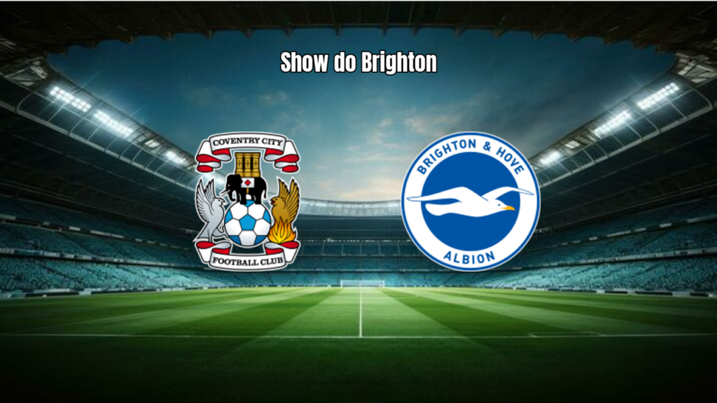 Brighton goleia o Coventry por 5 a 0 pela Premier League