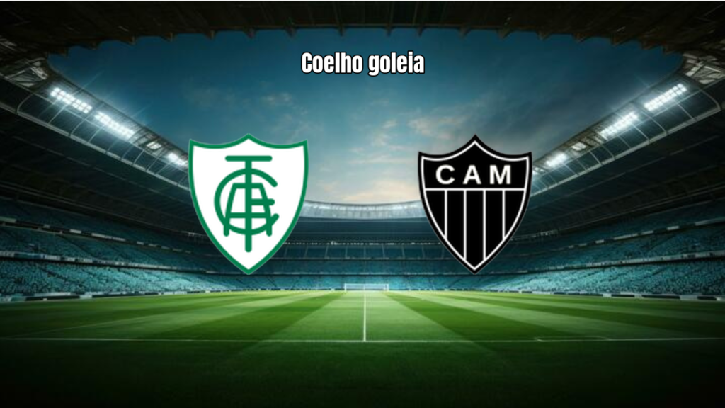 América-MG goleia Atlético-MG por 4 a 1 no Mineiro Sub-20