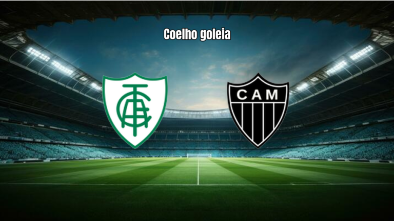 América-MG goleia Atlético-MG por 4 a 1 no Mineiro Sub-20