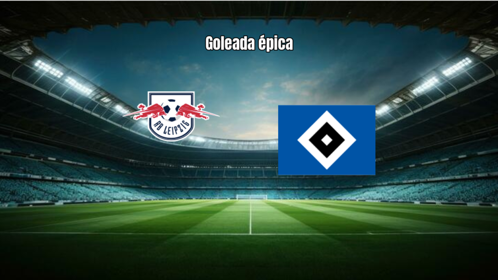 RB Leipzig goleia Hamburger SV por 5 a 0 na Bundesliga