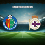 Getafe e Deportivo La Coruna empatam em duelo pela La Liga