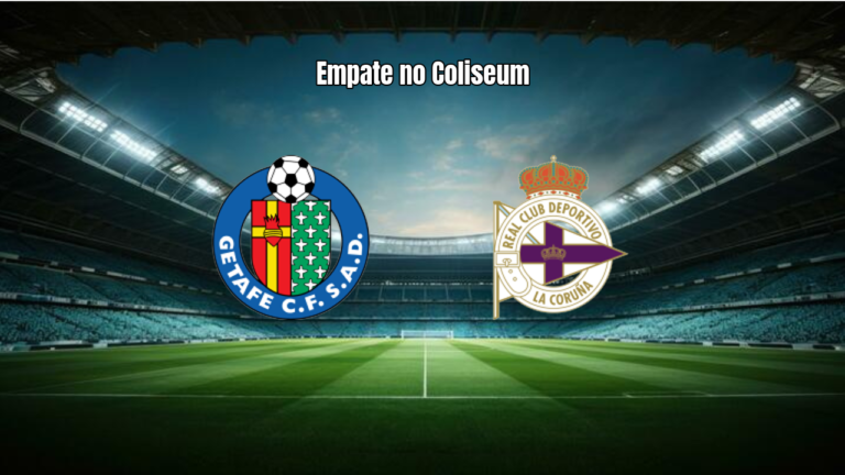 Getafe e Deportivo La Coruna empatam em duelo pela La Liga