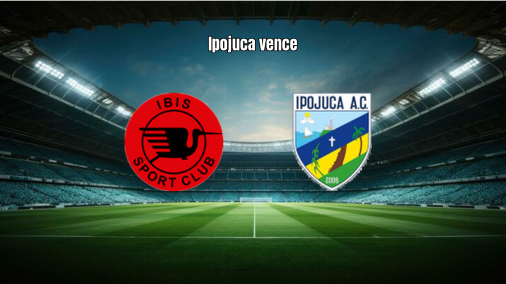 Ibis U20 sofre revés diante do Ipojuca no Pernambucano