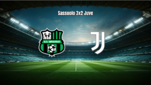 Sassuolo vence Juventus em jogo eletrizante na Serie A