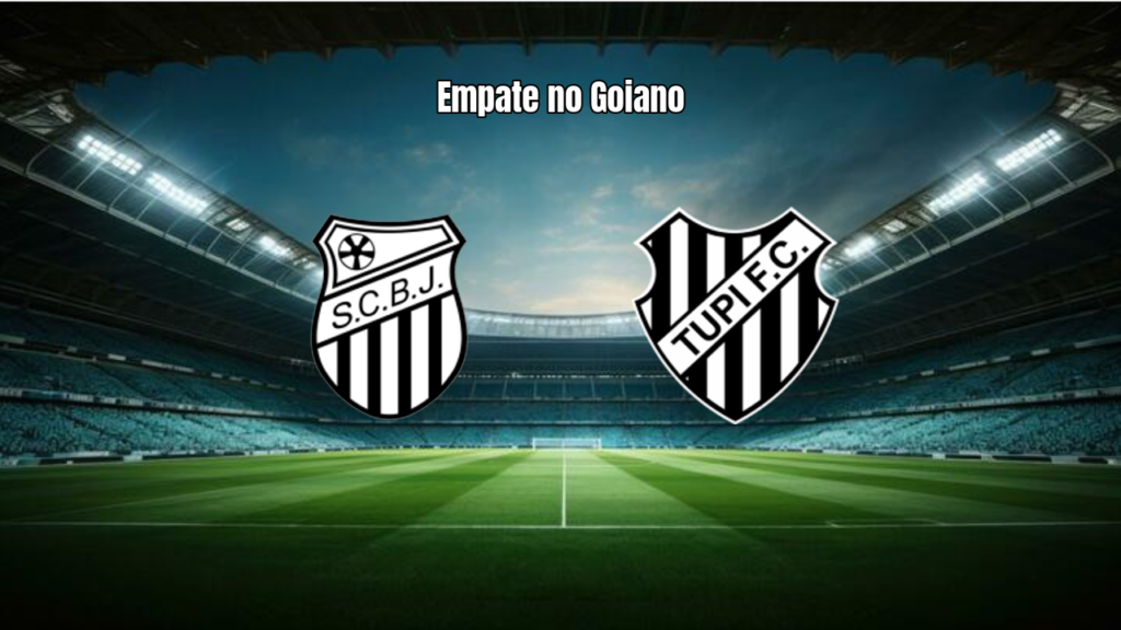 Bom Jesus EC e Tupy FC empatam pelo Goiano - 2 em duelo