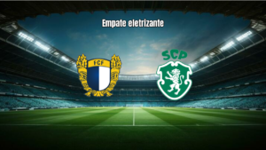 Famalicão e Sporting CP empatam em jogo tenso na Liga