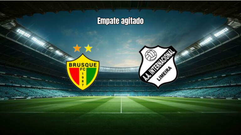 Brusque e Inter de Limeira empatam em duelo na Série C
