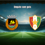 Rio Ave e Estrela empatam em jogo eletrizante na Liga
