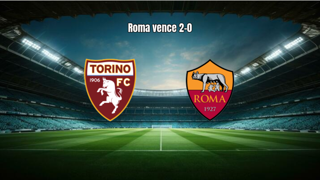 AS Roma vence Torino por 2 a 0 fora de casa na Serie A