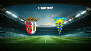 SC Braga vence Estoril com gol decisivo na Primeira Liga