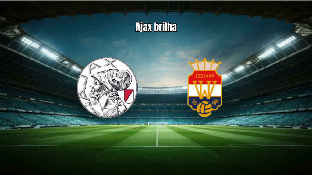Ajax goleia Willem II por 5 a 1 em casa na Eredivisie