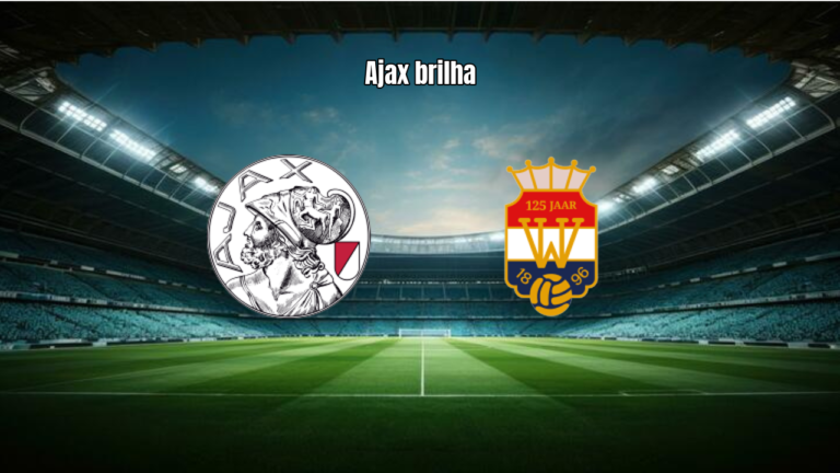 Ajax goleia Willem II por 5 a 1 em casa na Eredivisie