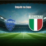 Barra e Blumenau Empatam em Jogo Movimentado na Copa SC