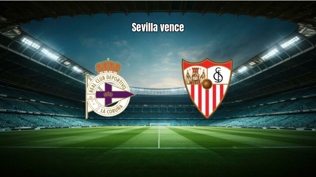Sevilla vence Deportivo La Coruña por 1 a 0 em La Liga