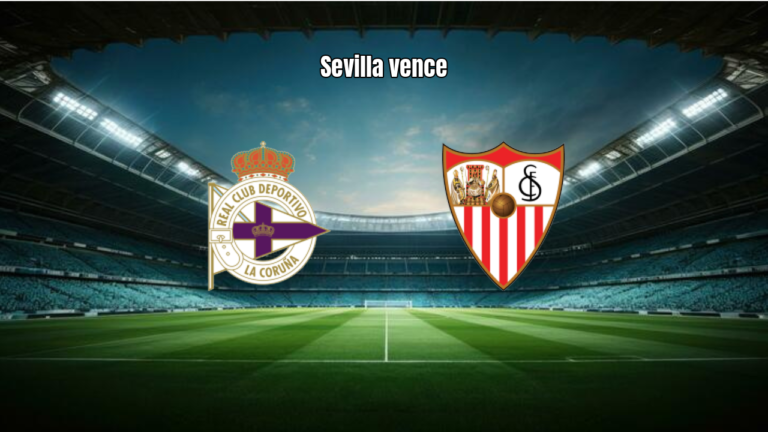 Sevilla vence Deportivo La Coruña por 1 a 0 em La Liga