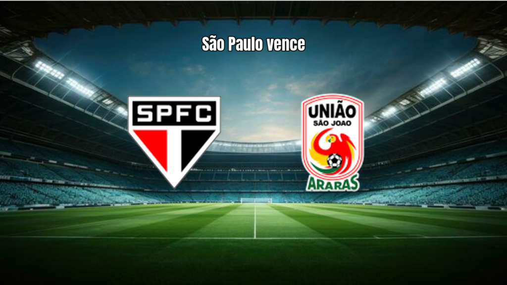 São Paulo vence União São João pelo Campeonato Paulista Sub-20