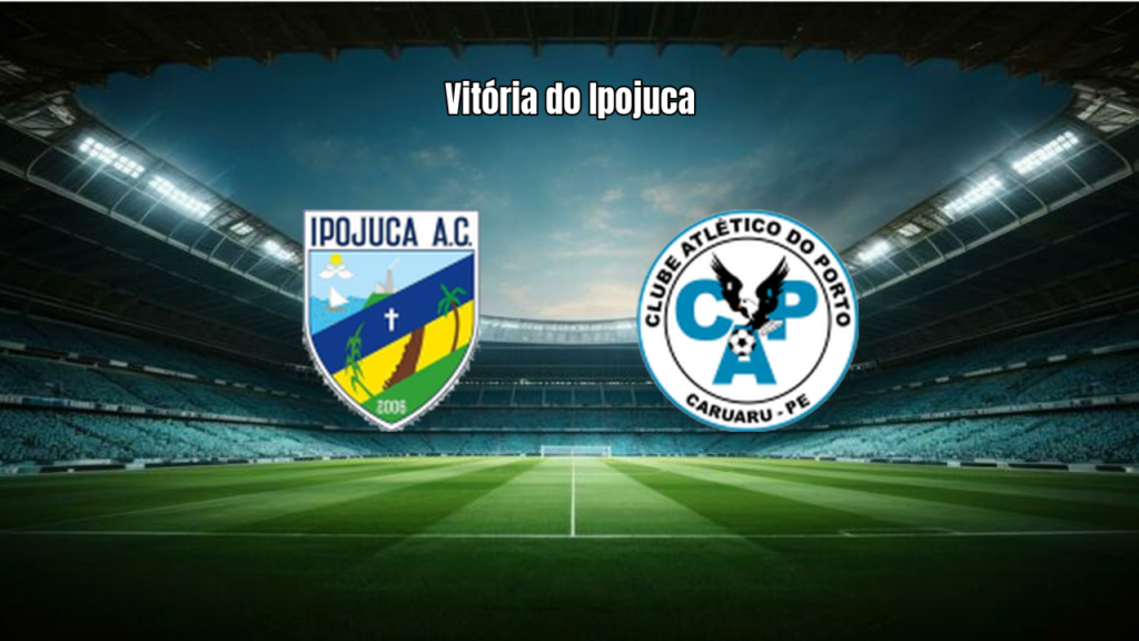 Ipojuca U20 vence CA Porto U20 em duelo do Pernambucano