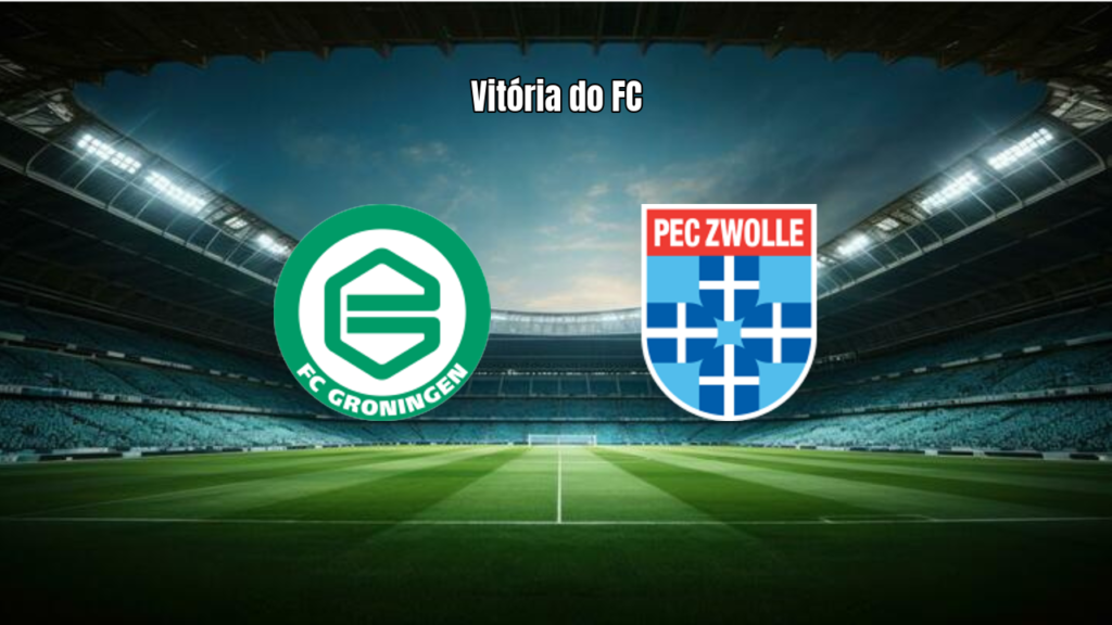 Groningen domina e vence o PEC Zwolle por 3 a 0 na Eredivisie