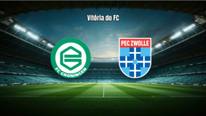 Groningen domina e vence o PEC Zwolle por 3 a 0 na Eredivisie