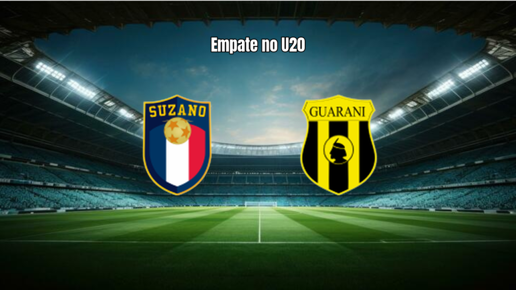 União Suzano U20 e Guarani empatam pelo Paulista Sub-20