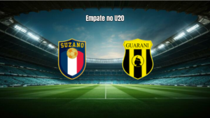 União Suzano U20 e Guarani empatam pelo Paulista Sub-20