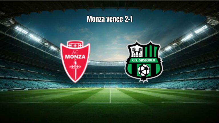 Monza supera o Sassuolo em duelo intenso pela Serie A