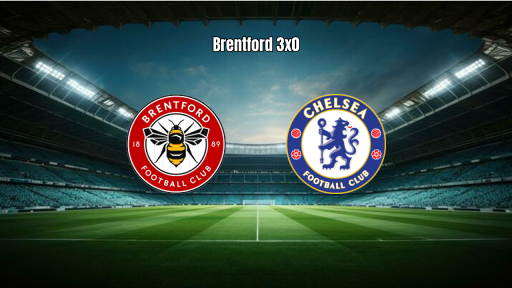 Brentford domina e goleia o Chelsea na Premier League