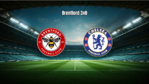 Brentford domina e goleia o Chelsea na Premier League