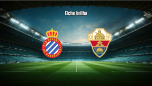Elche vence Espanyol por 3 a 1 mesmo com um a menos
