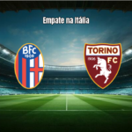 Bologna e Torino empatam em duelo movimentado na Serie A