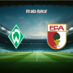 Werder Bremen vira contra o Augsburg em jogo eletrizante