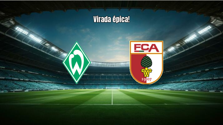 Werder Bremen vira contra o Augsburg em jogo eletrizante