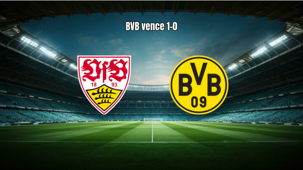 Borussia Dortmund vence Stuttgart fora na Bundesliga