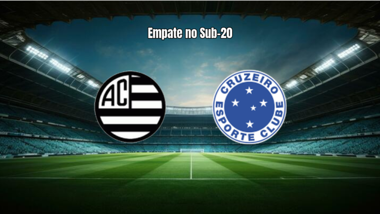 Athletic Club MG x Cruzeiro: Empate no Mineiro Sub-20