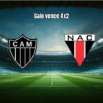 Atlético Mineiro vence Nacional de Muriaé pelo Mineiro U20