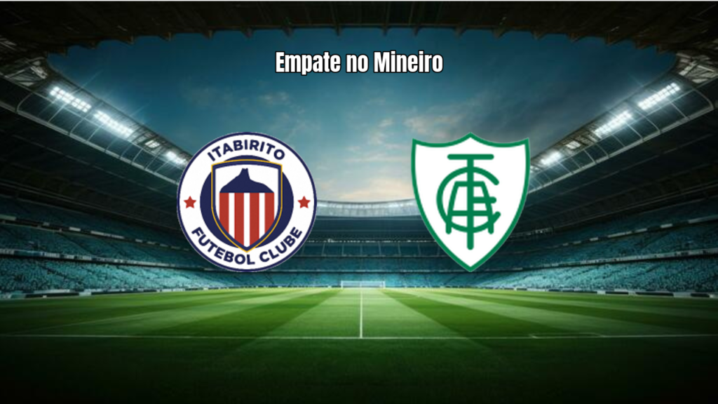 Itabirito U20 e América-MG empatam em jogo emocionante