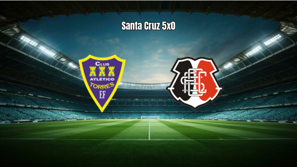 Santa Cruz U20 goleia Atlético Torres pelo Pernambucano