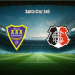 Santa Cruz U20 goleia Atlético Torres pelo Pernambucano