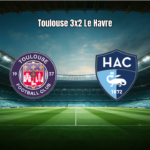 Toulouse vence Le Havre por 3 a 2 em duelo eletrizante