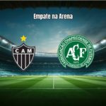 Atlético-MG e Chapecoense empatam em duelo na Arena MRV