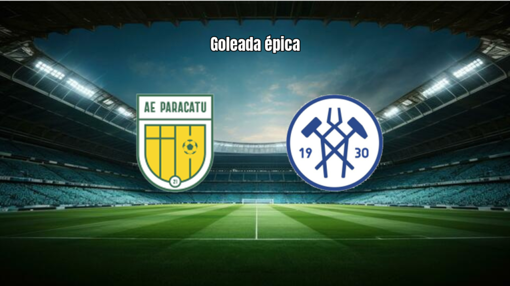 Paracatu goleia Siderúrgica por 5 a 0 no Mineiro Série C
