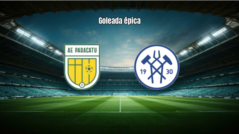 Paracatu goleia Siderúrgica por 5 a 0 no Mineiro Série C