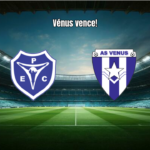 Pedreira 1x2 Vénus: Vitória decisiva no Paraense A3