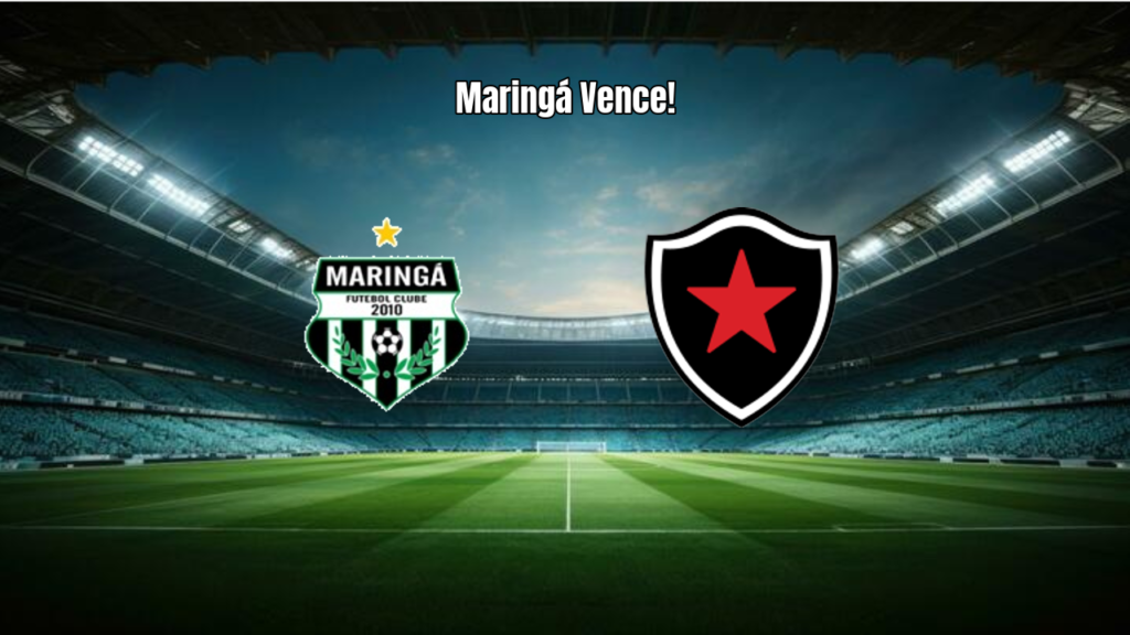 Maringá vence Botafogo-PB por 2 a 0 na Série C do Brasileirão