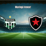 Maringá vence Botafogo-PB por 2 a 0 na Série C do Brasileirão