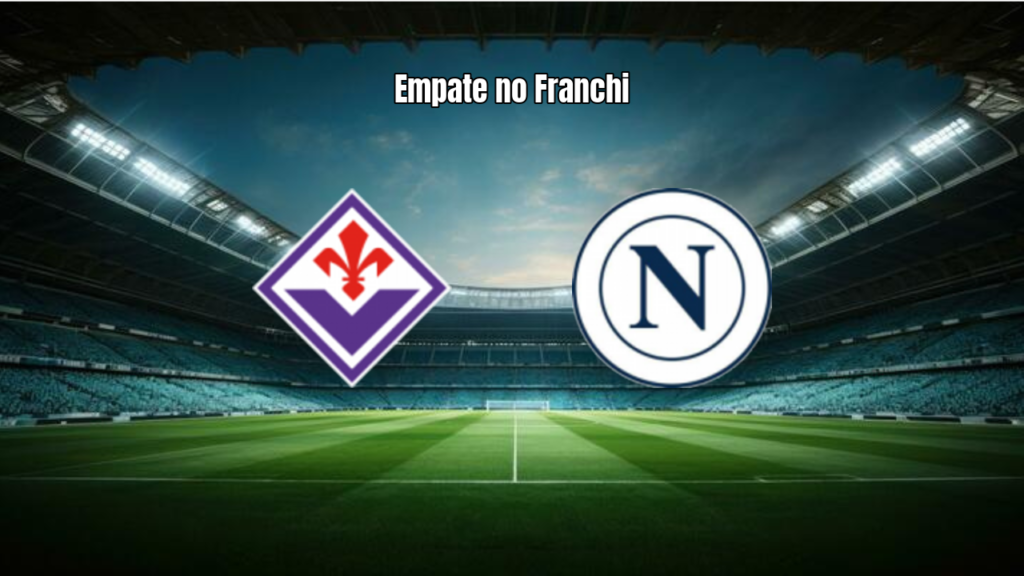 Fiorentina e Napoli empatam em duelo equilibrado na Serie A