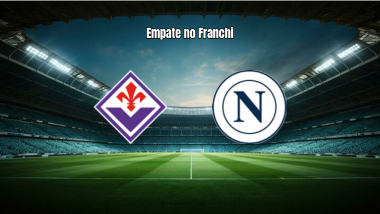 Fiorentina e Napoli empatam em duelo equilibrado na Serie A