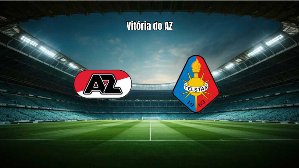 AZ Alkmaar vence Telstar por 1 a 0 pela Eredivisie