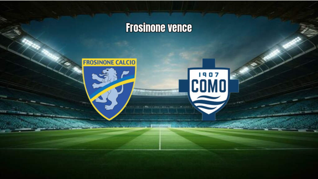 Frosinone vence Como por 2 a 0 em duelo da Serie A
