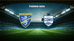 Frosinone vence Como por 2 a 0 em duelo da Serie A